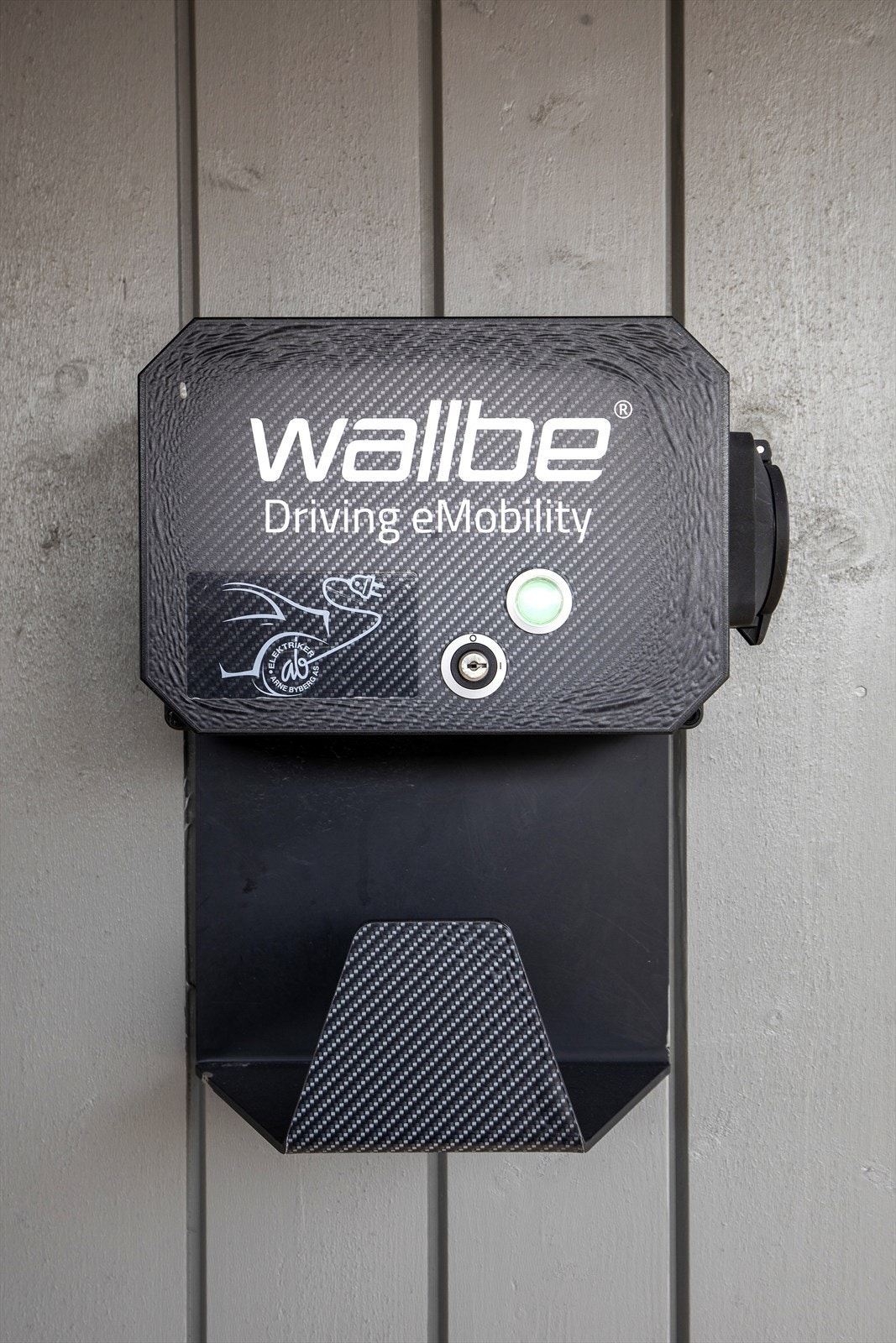 Boligen har i dag el-bil lader Galleribilde