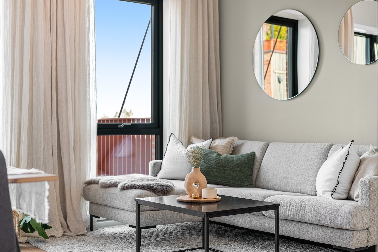 Leiligheten varmes opp med vannbåren oppvarming i gulv Galleribilde