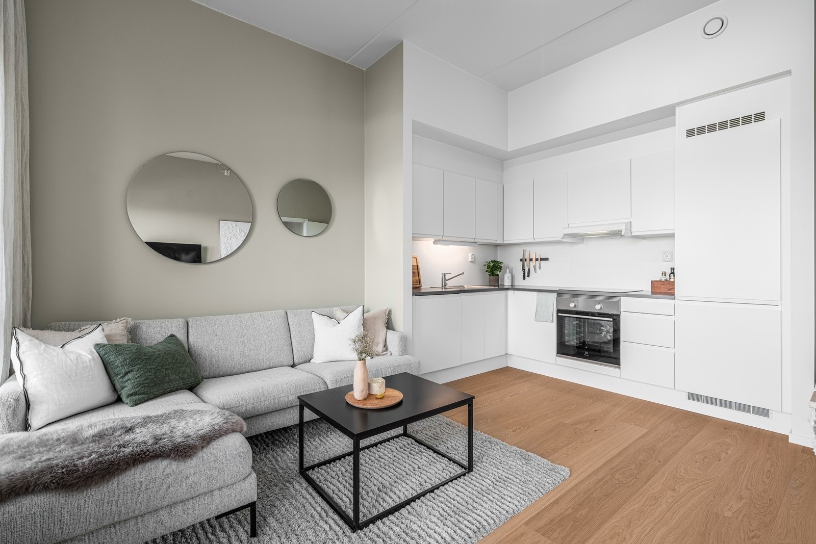 Pen og praktisk 2-roms eierleilighet sentralt på Jessheim Galleribilde