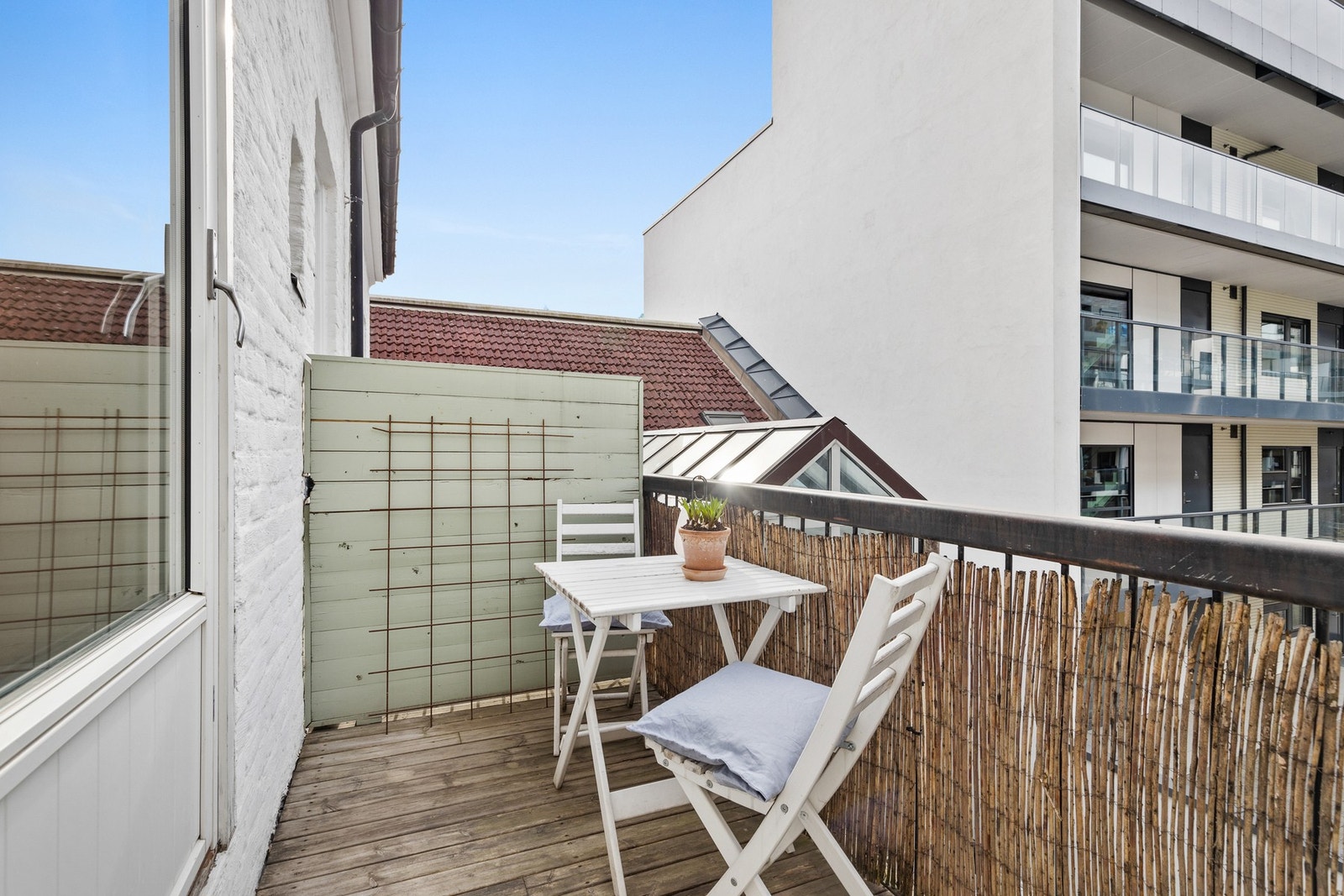 Vestvendt balkong på ca. 4 kvm Galleribilde