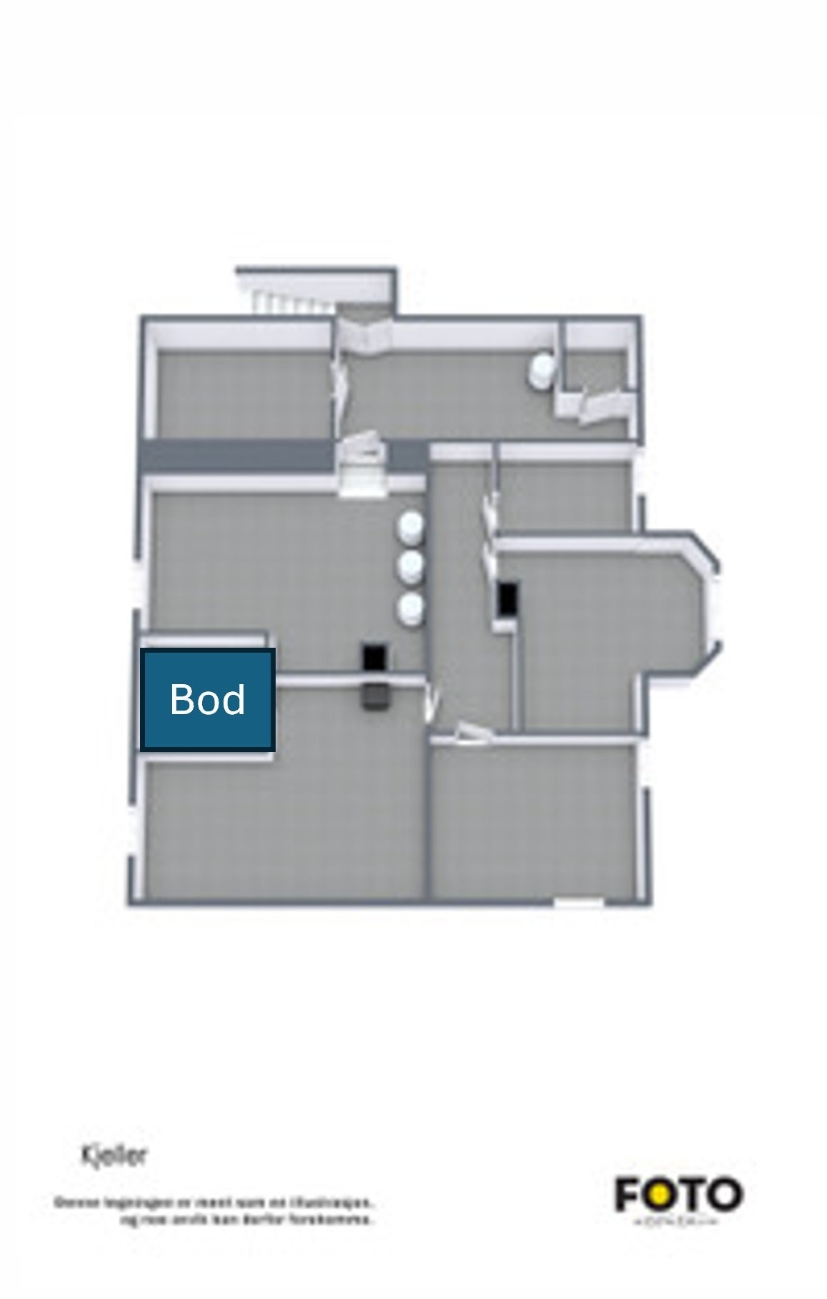 Kjellerbod medfølger enheten Galleribilde