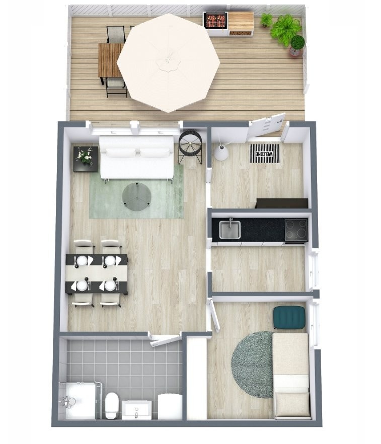 Planløsning (bildet er tatt av Fotoetcetera) Galleribilde