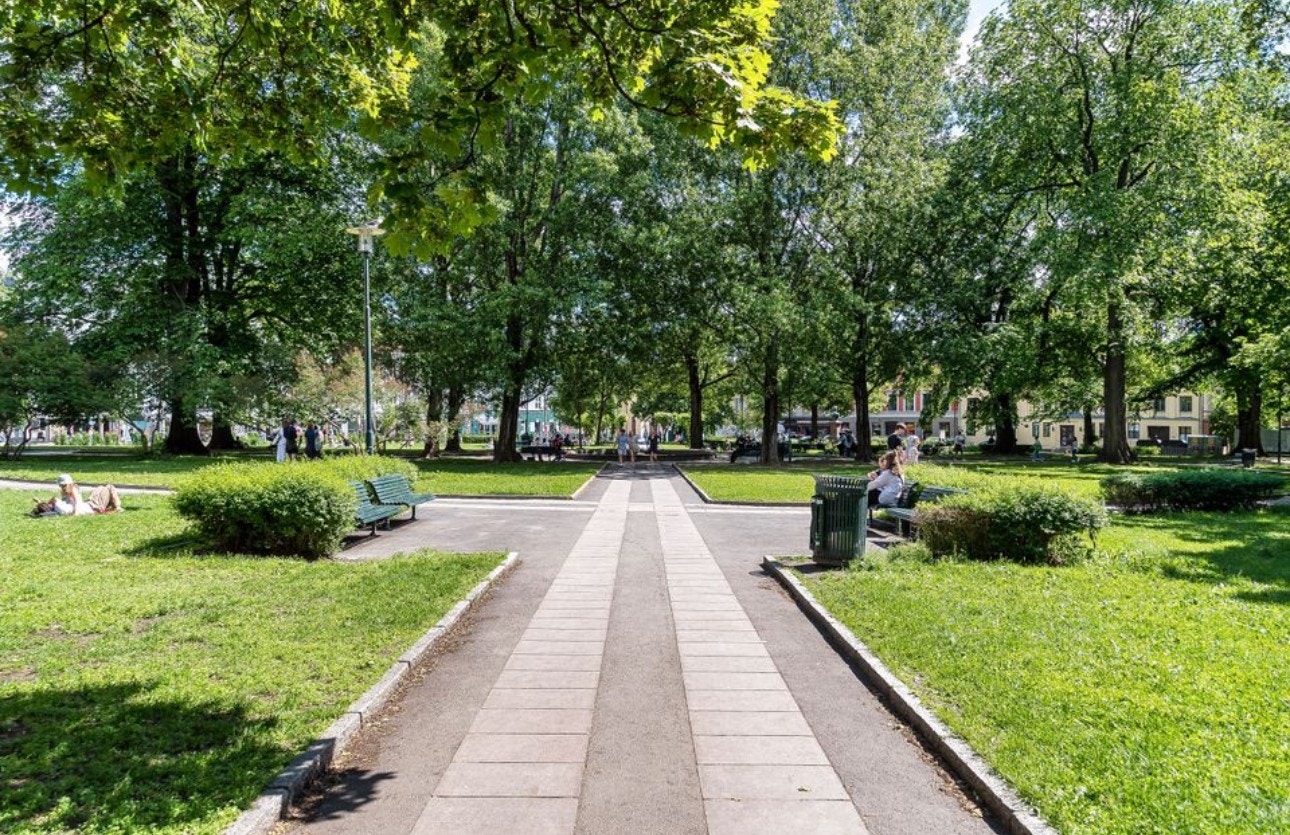 Birkelunden. Galleribilde