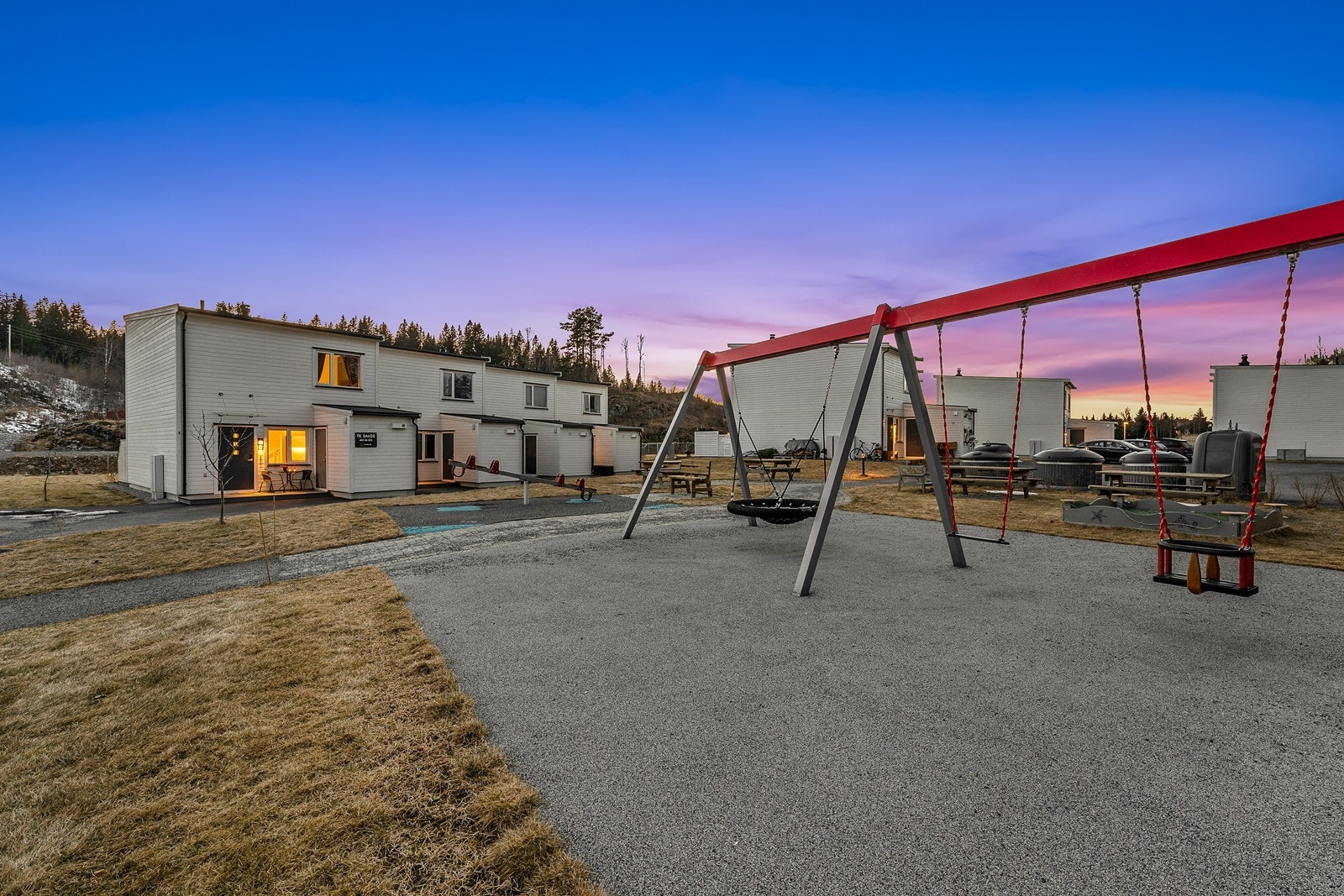 Området er helt perfekt for småbarnsfamilier Galleribilde