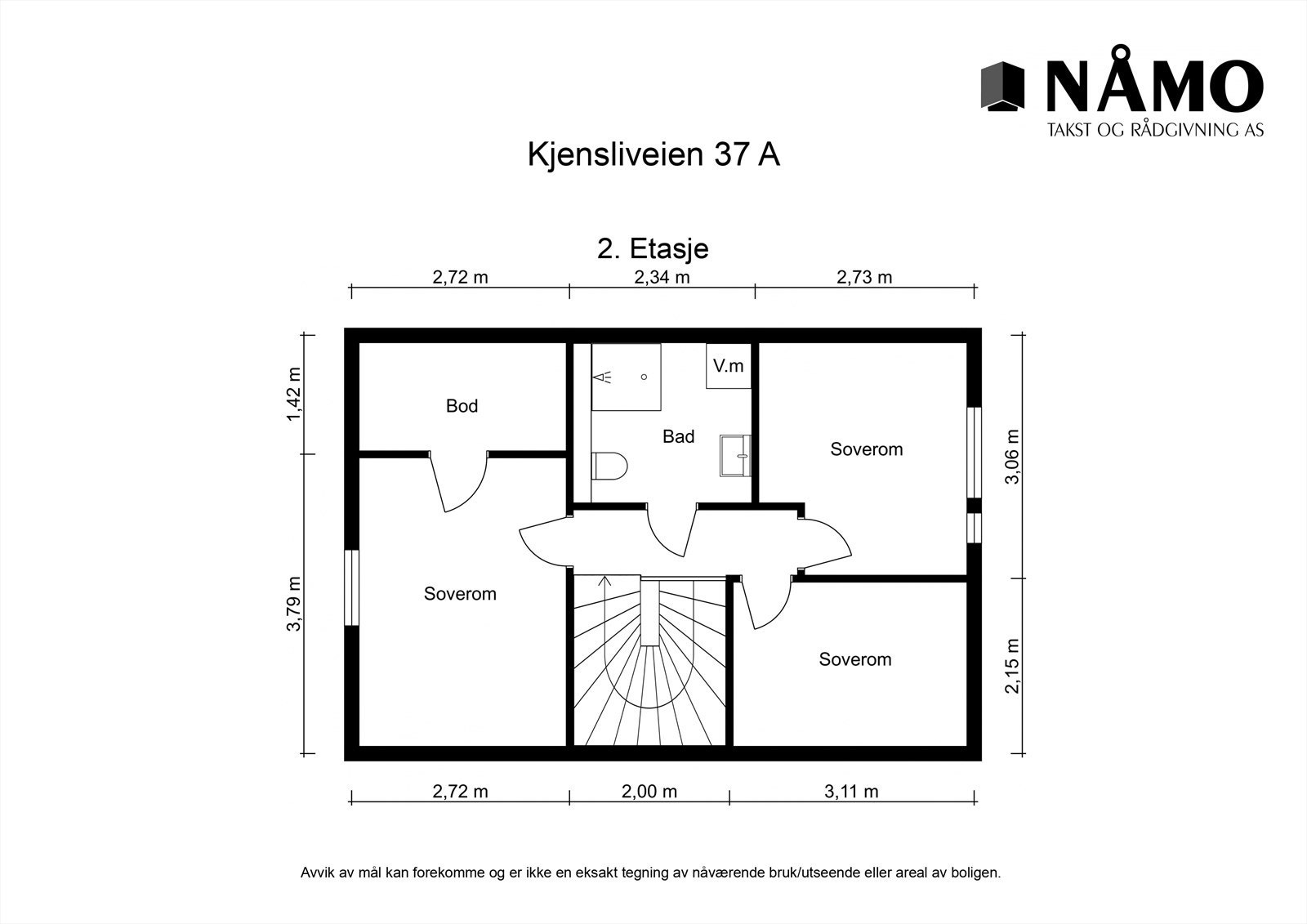Plantegning 2.etasje Galleribilde