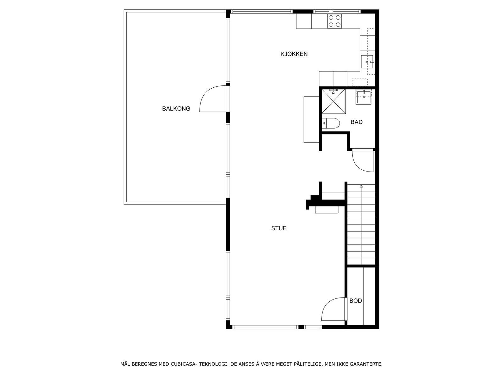 Veiledende planskisse 2. etasje. Galleribilde