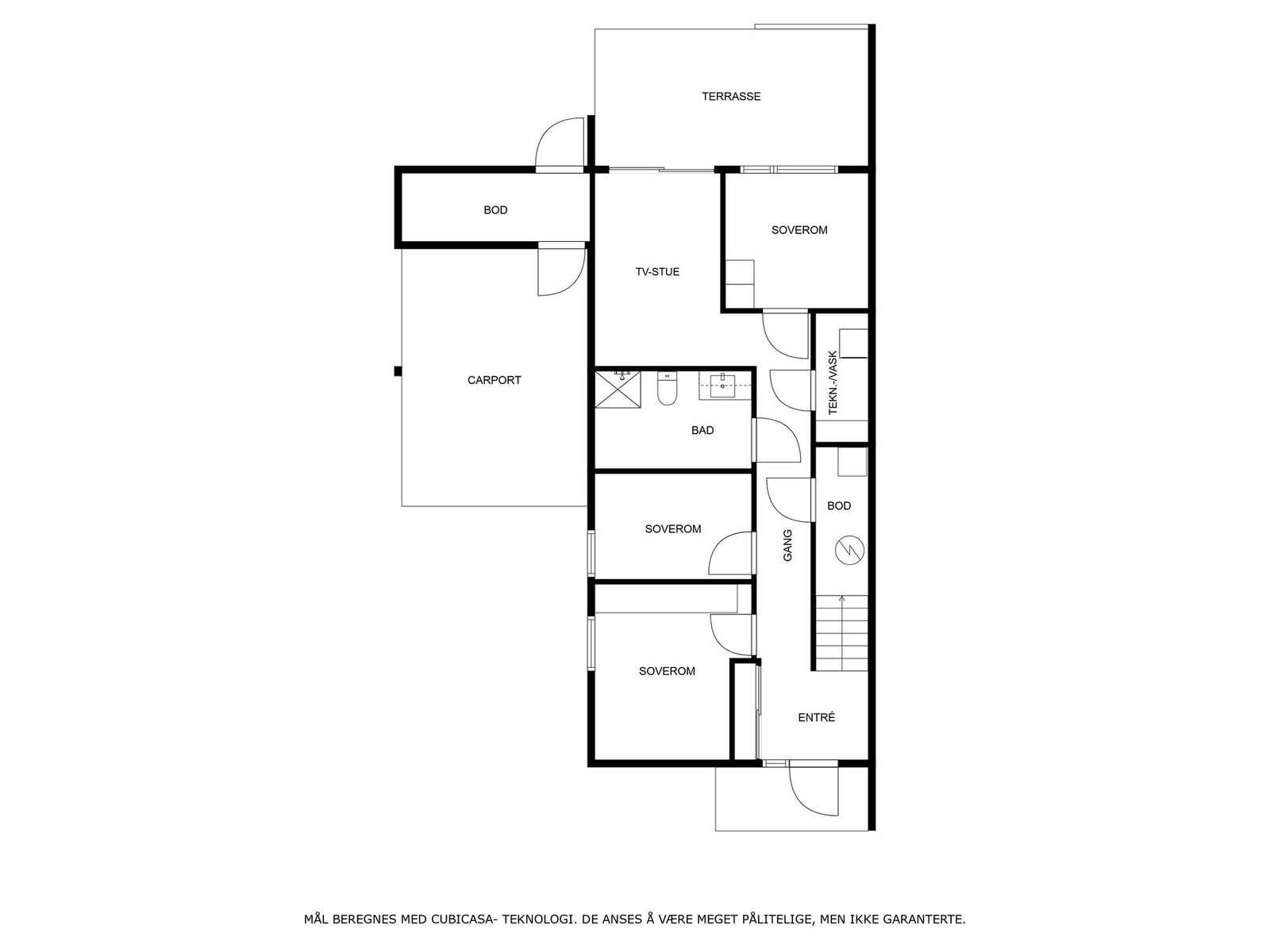 Veiledende planskisse 1. etasje. Galleribilde