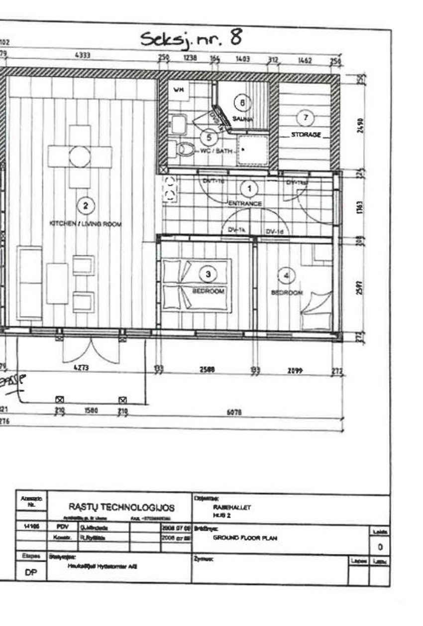 Plantegning 6G Galleribilde
