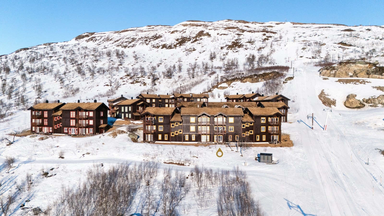 Denne leilighten har den beste beliggenheten i Råsehallet. Galleribilde