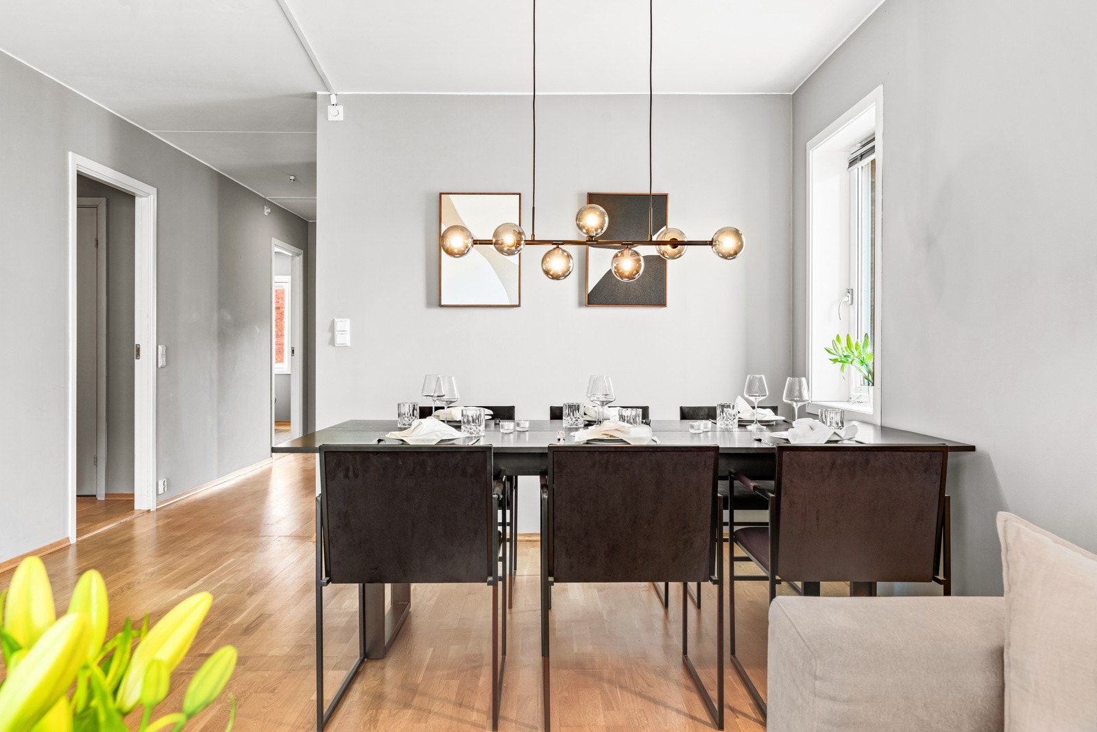 A-konto varmtvann og fyring er inkludert i felleskostnadene. Galleribilde