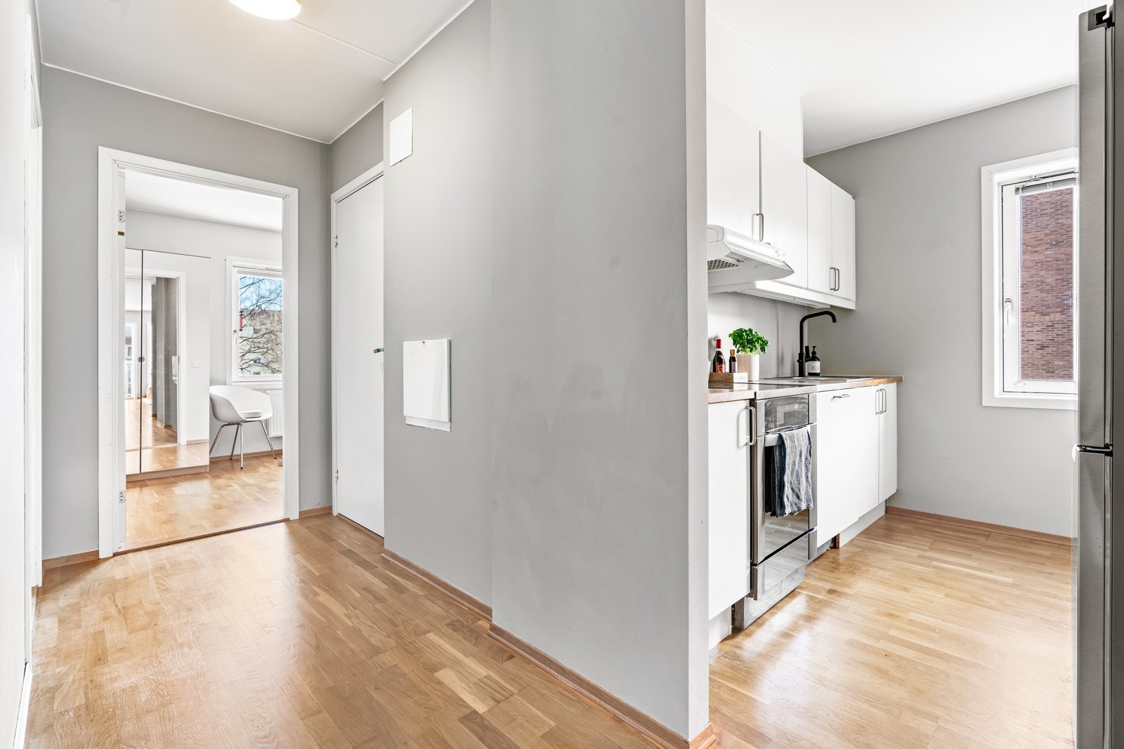 Borettslaget har IN-ordning - Ved innfrielse av fellesgjelden vil felleskostnadene reduseres til kr. 4486 pr. mnd. Galleribilde