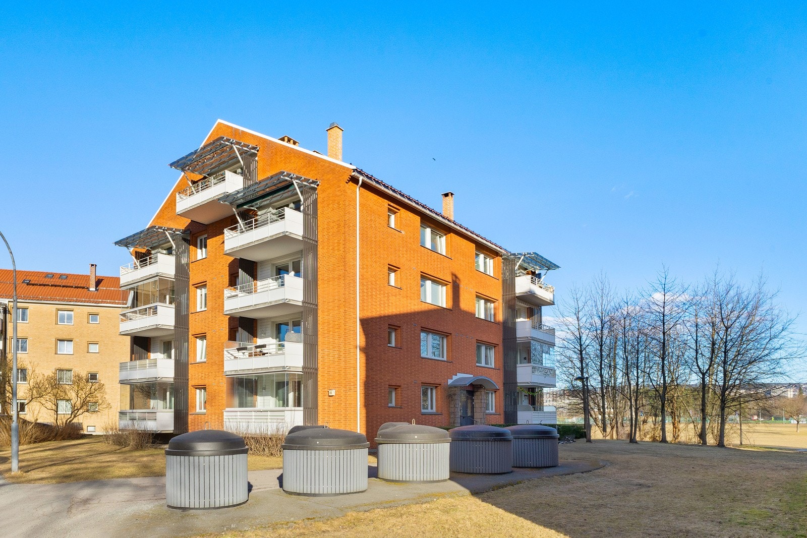 Borettslaget består av 540 andelsleiligheter. Galleribilde