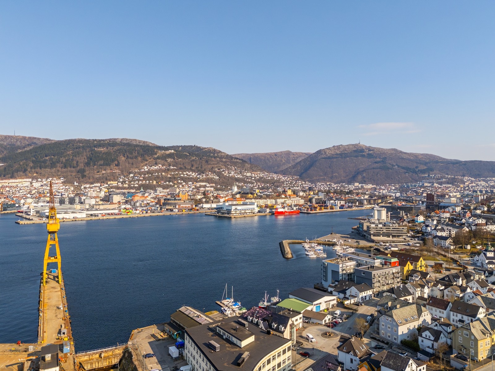 En kommer seg til sentrumskjernen på ca. 25 minutter til beins. Galleribilde