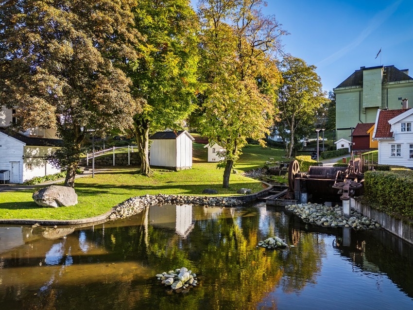 Det er veldig flotte områder rundt boligen. Galleribilde