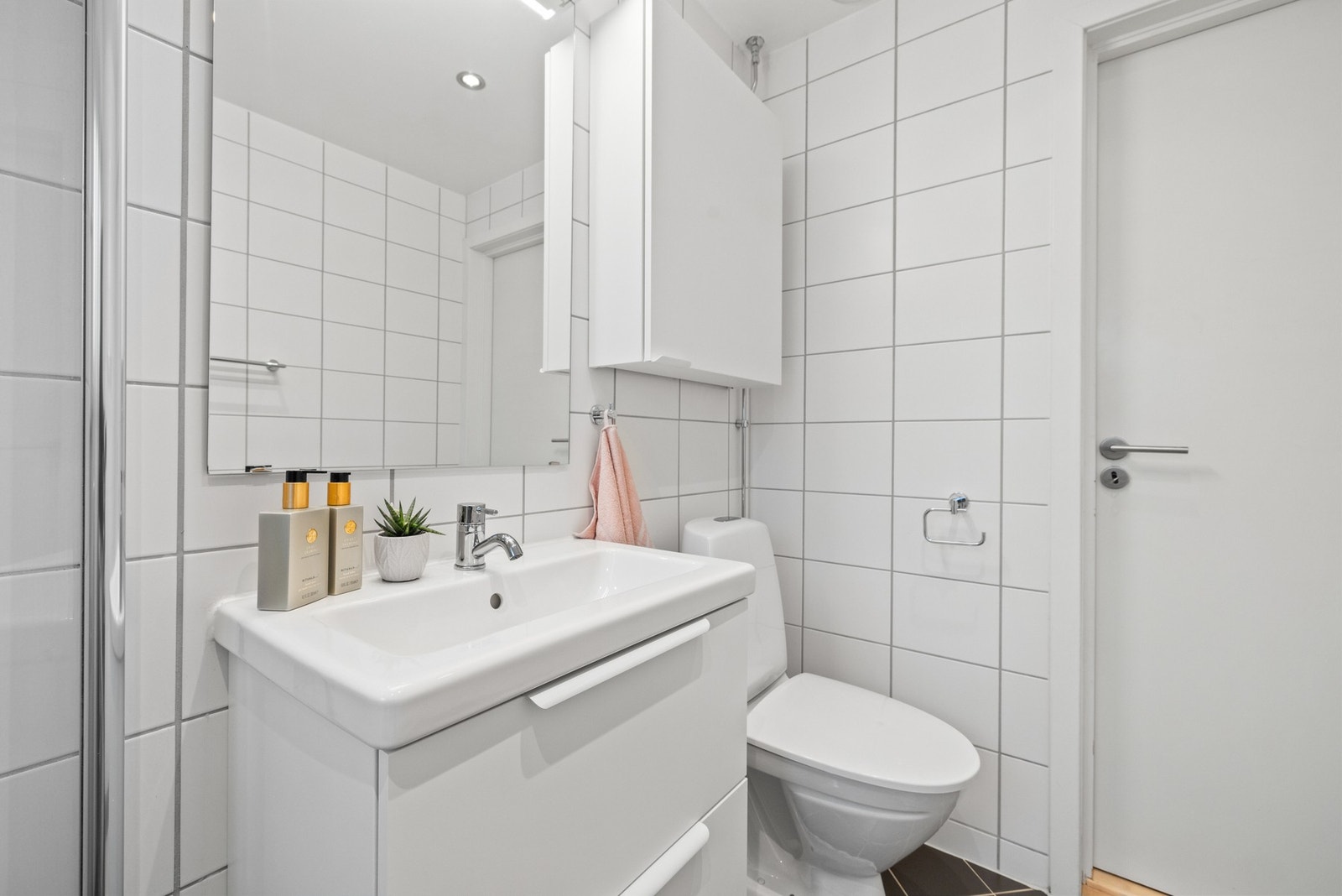 Ny baderomsinnredning ble satt inn i 2025. Galleribilde