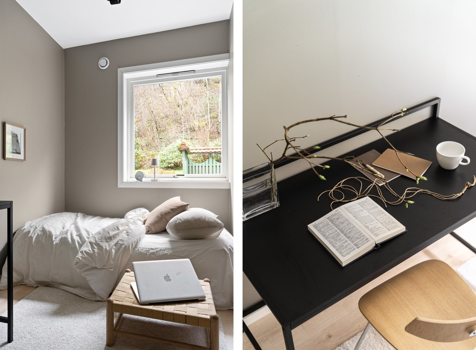 Det andre soverommet er perfekt som gjesterom, hjemmekontor eller å leie ut. Galleribilde