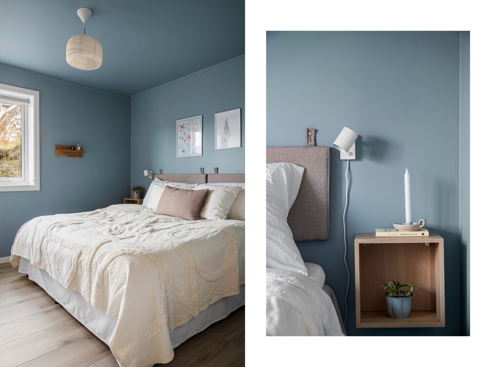 - Det er også satt inn gode garderobeløsninger på soverommet - Galleribilde