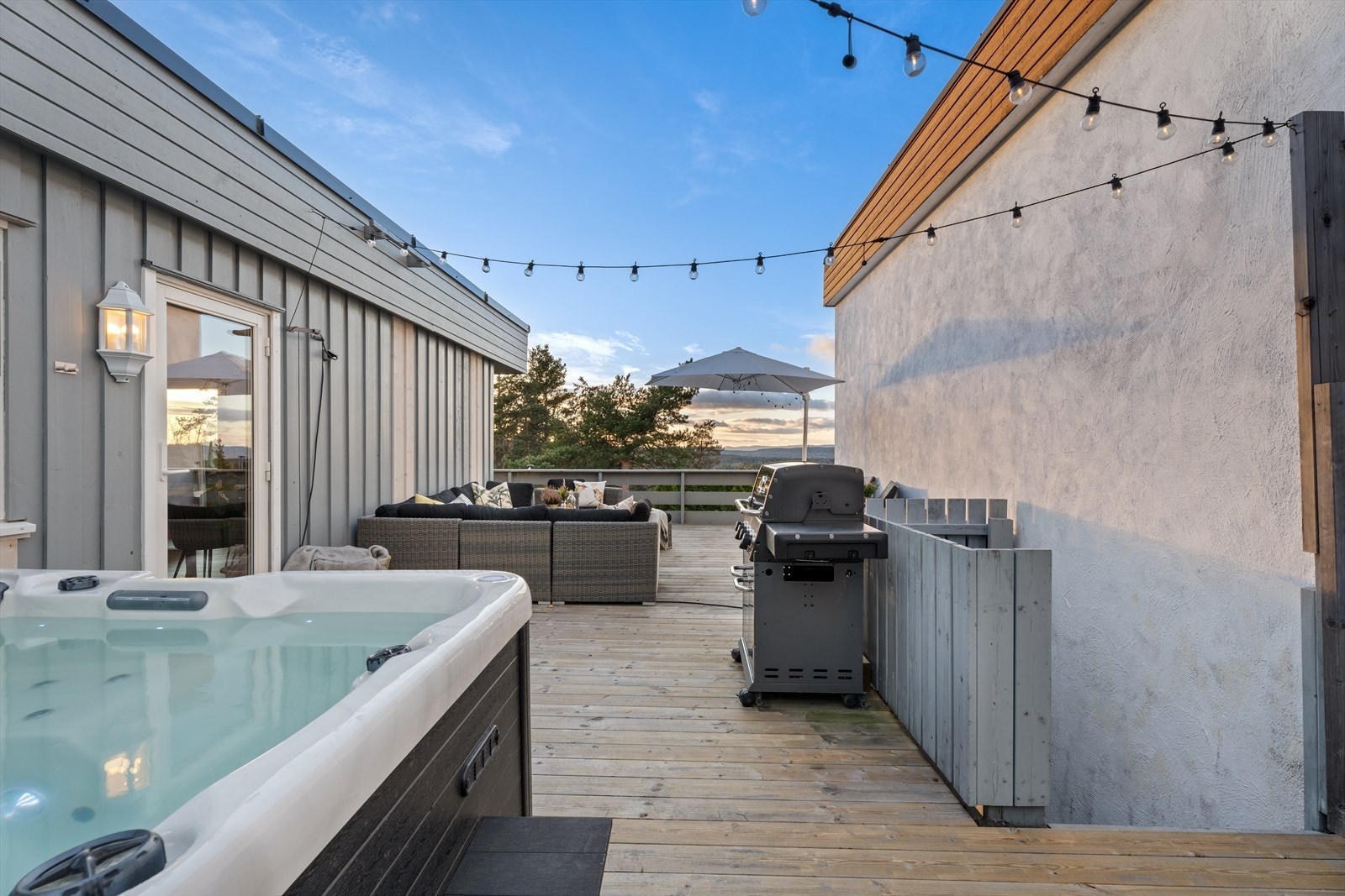 Medfølgende jacuzzi. Galleribilde