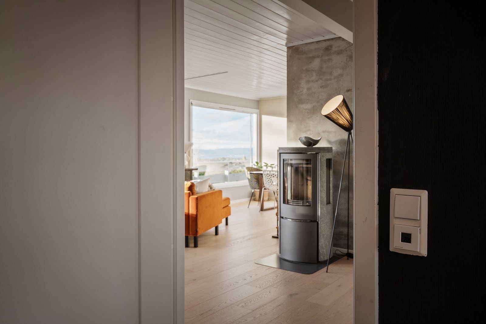 Fantastisk utsikt fra soverommet. Galleribilde