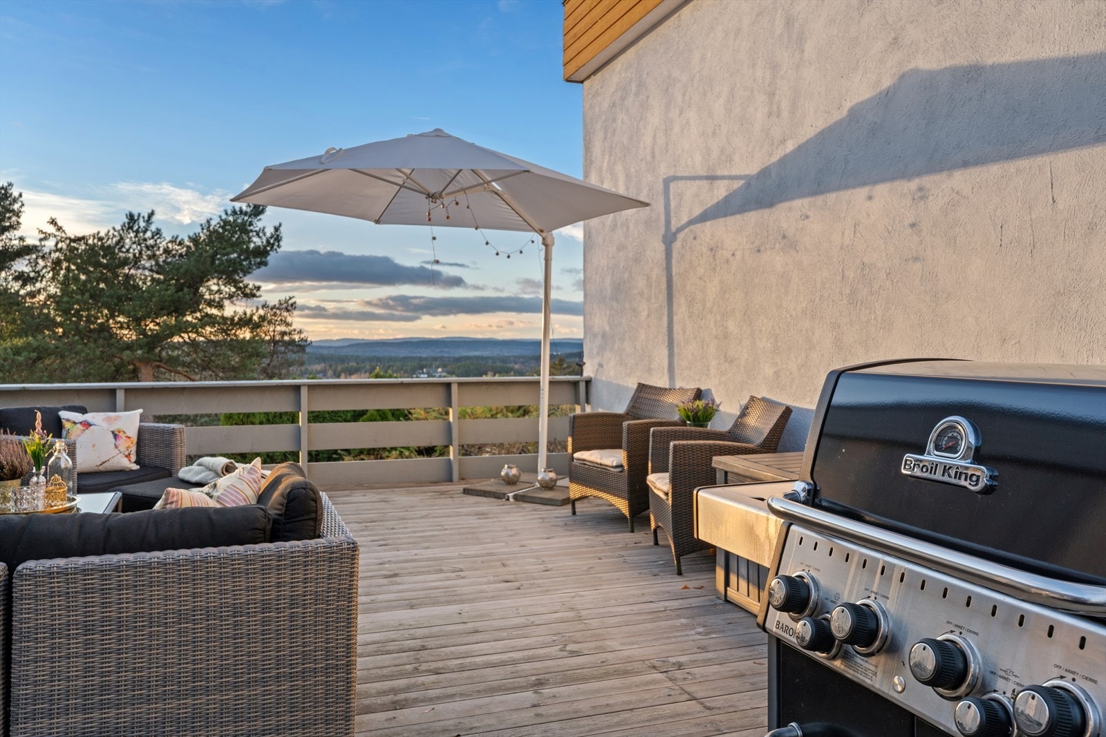 Fantastisk utsikt og sol store deler av dagen. Galleribilde