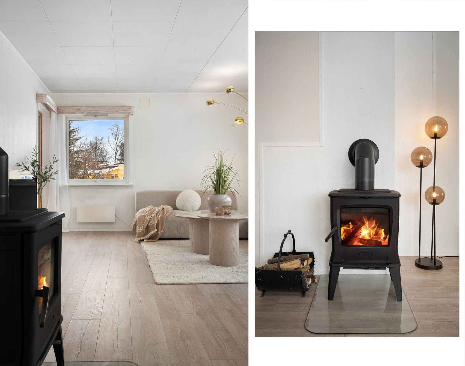 Vedovn er godt å ha på kalde dager Galleribilde