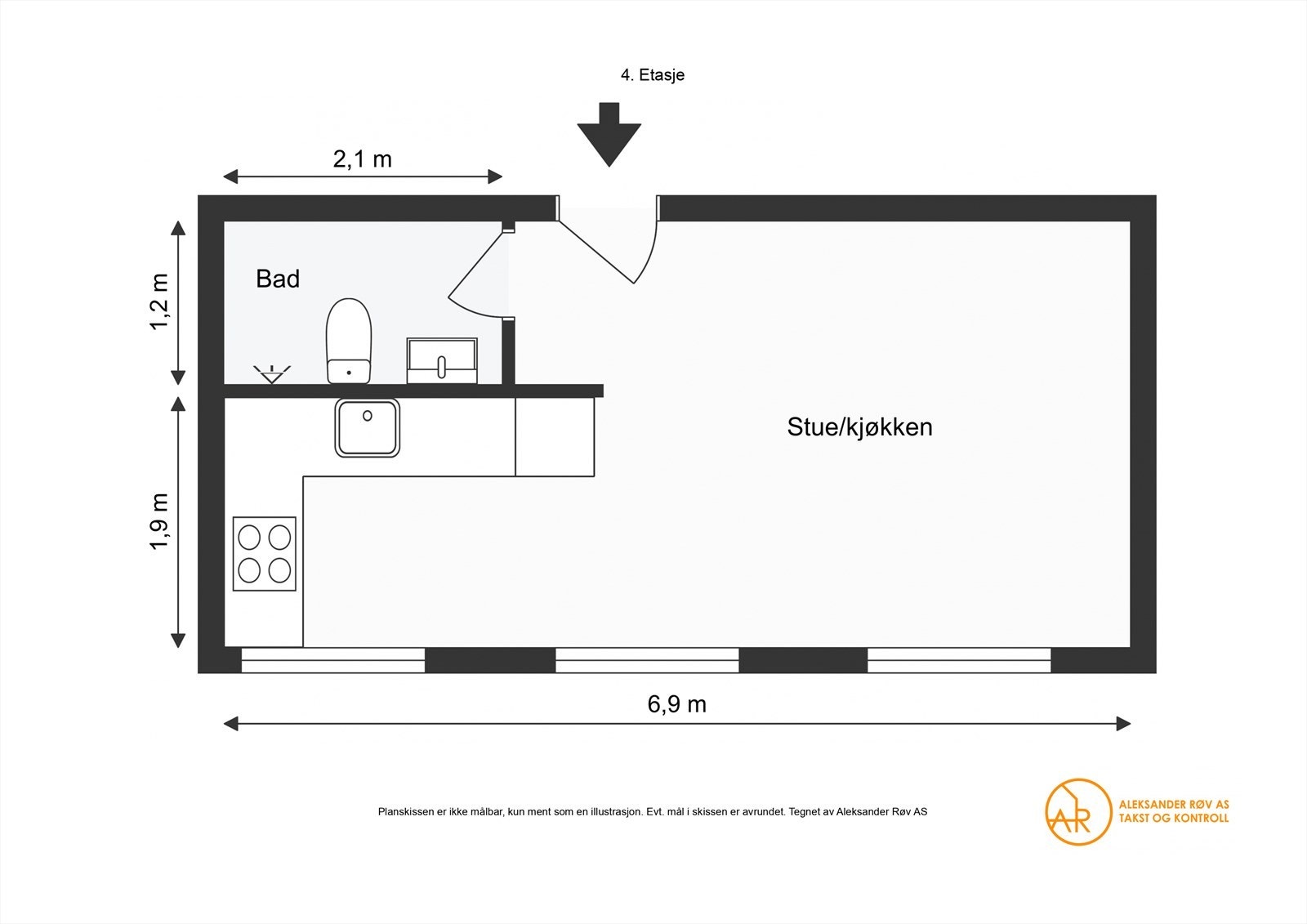 Plantegning. Galleribilde