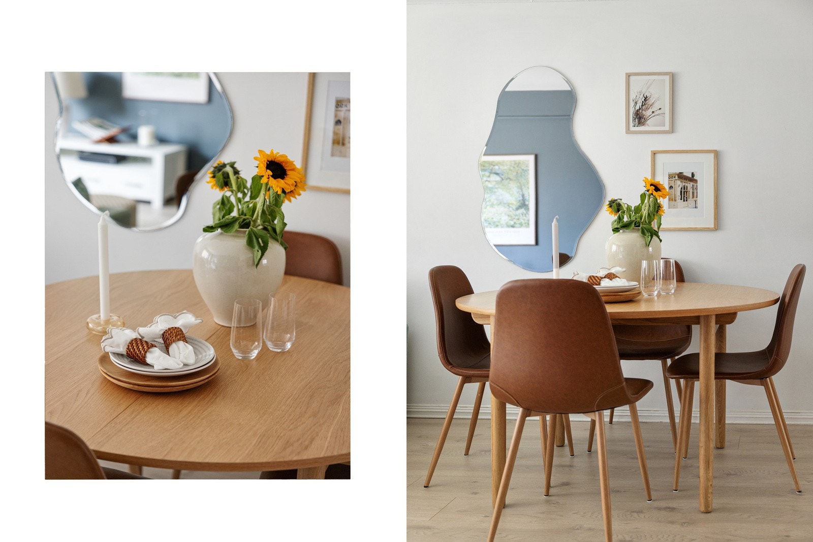 God plass til spisebord. Galleribilde