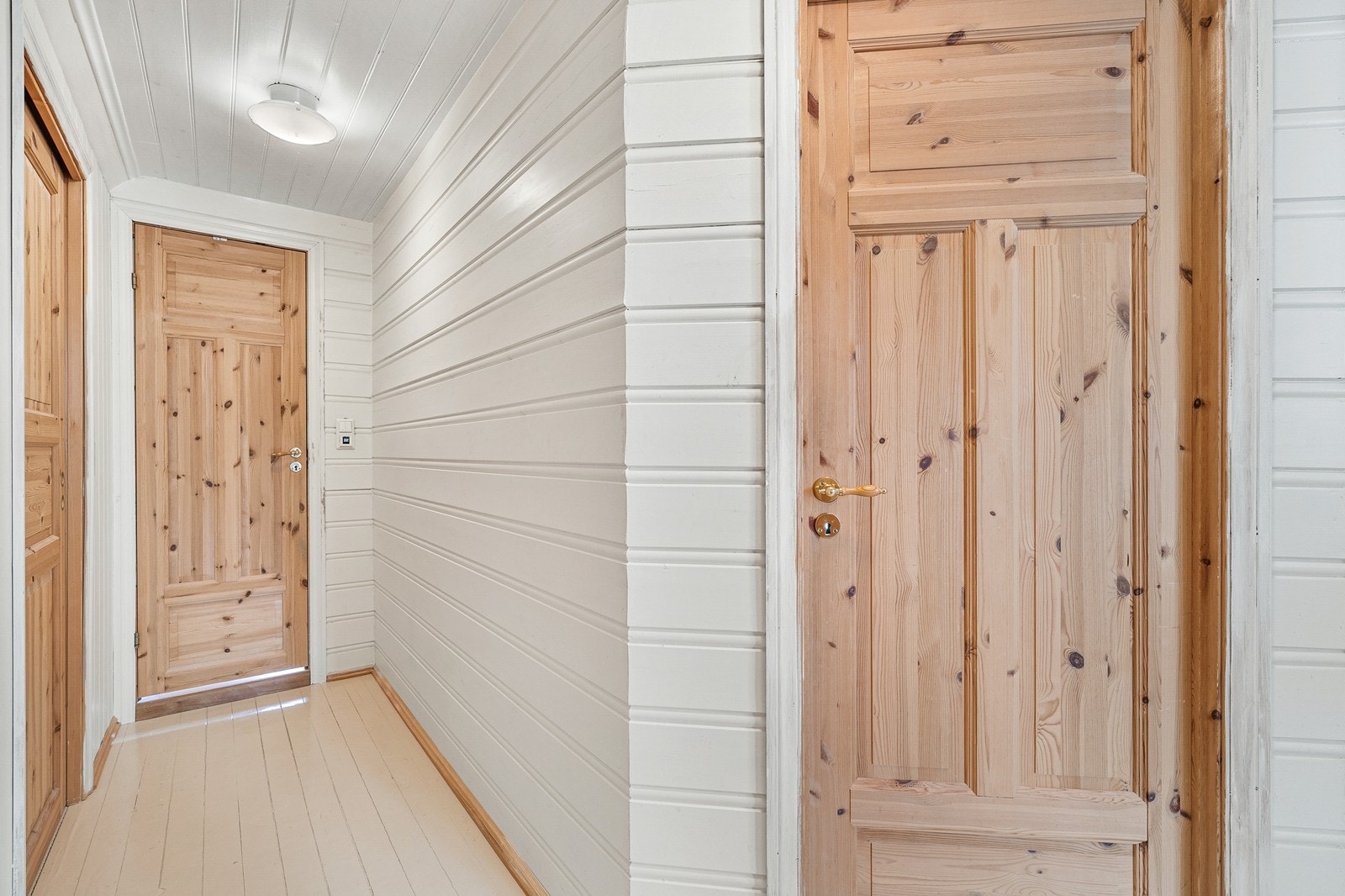 Gang på loft. Galleribilde