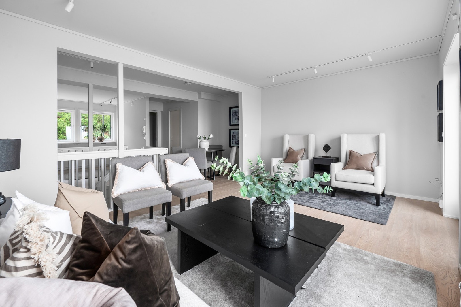 Her kan du møblere i flere forskjellige soner. Galleribilde