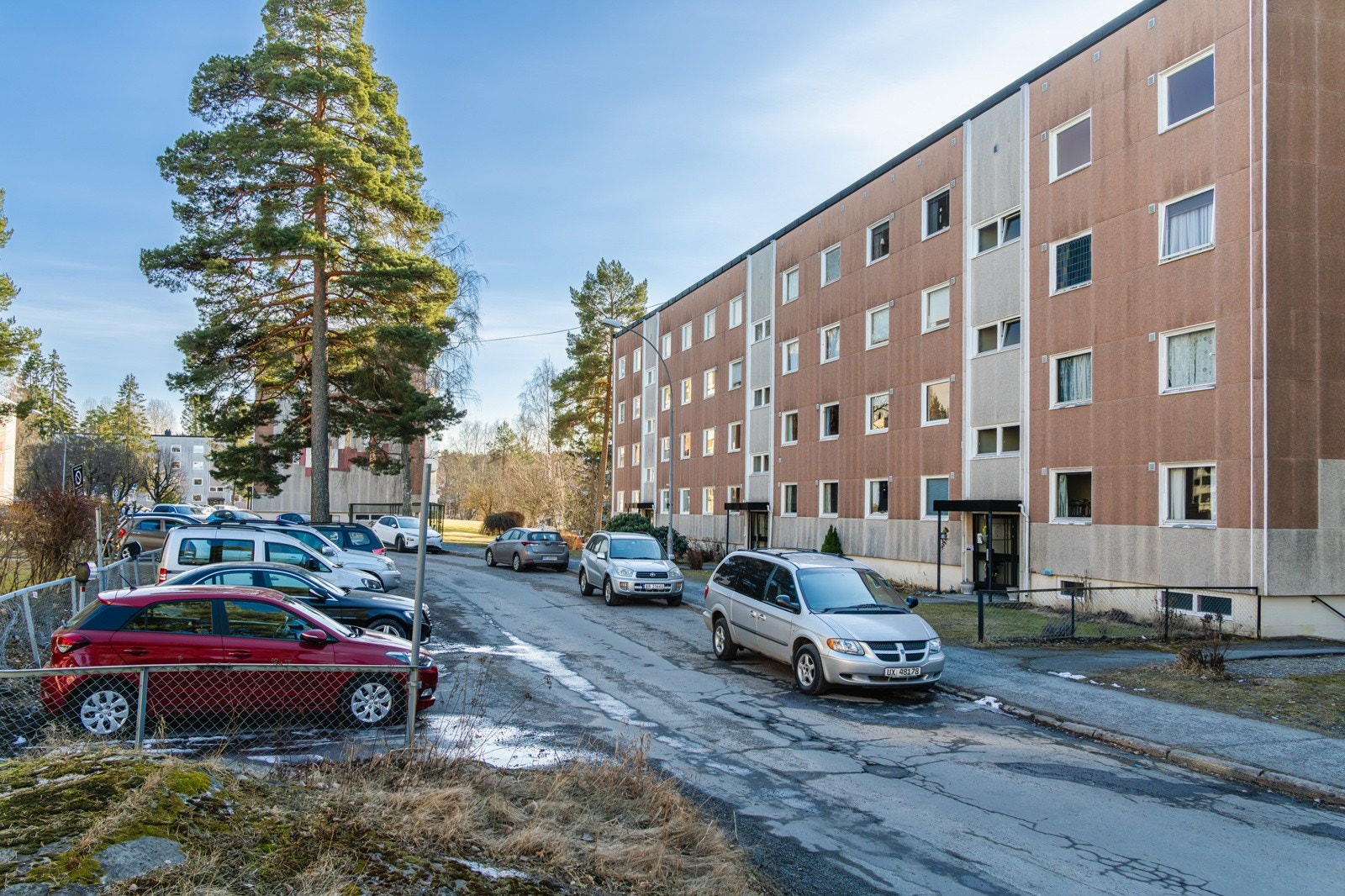 Leiligheten har en intern beliggenhet i borettslaget Galleribilde