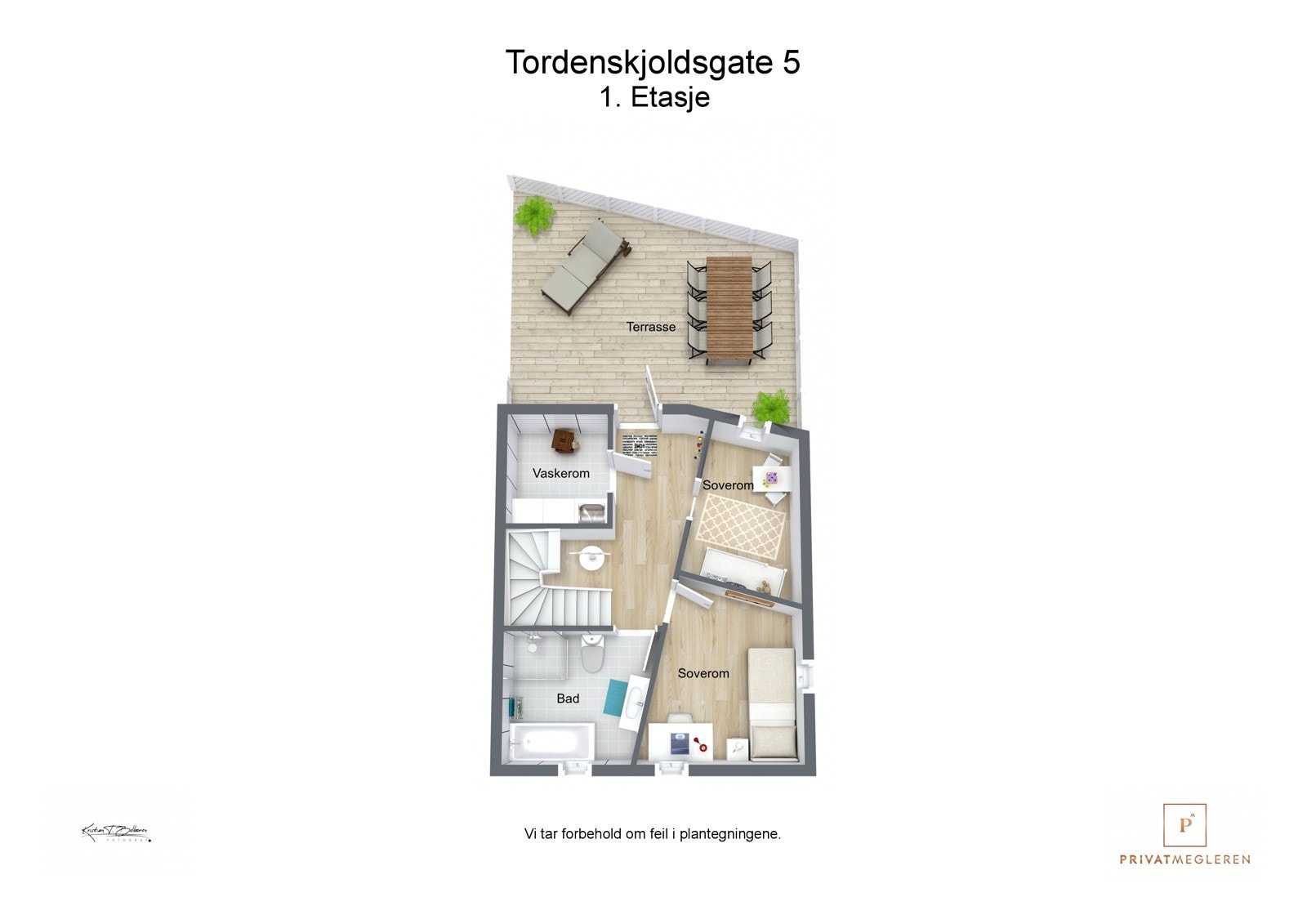Plantegning 2. etasje (ved inngangspartiet) Galleribilde
