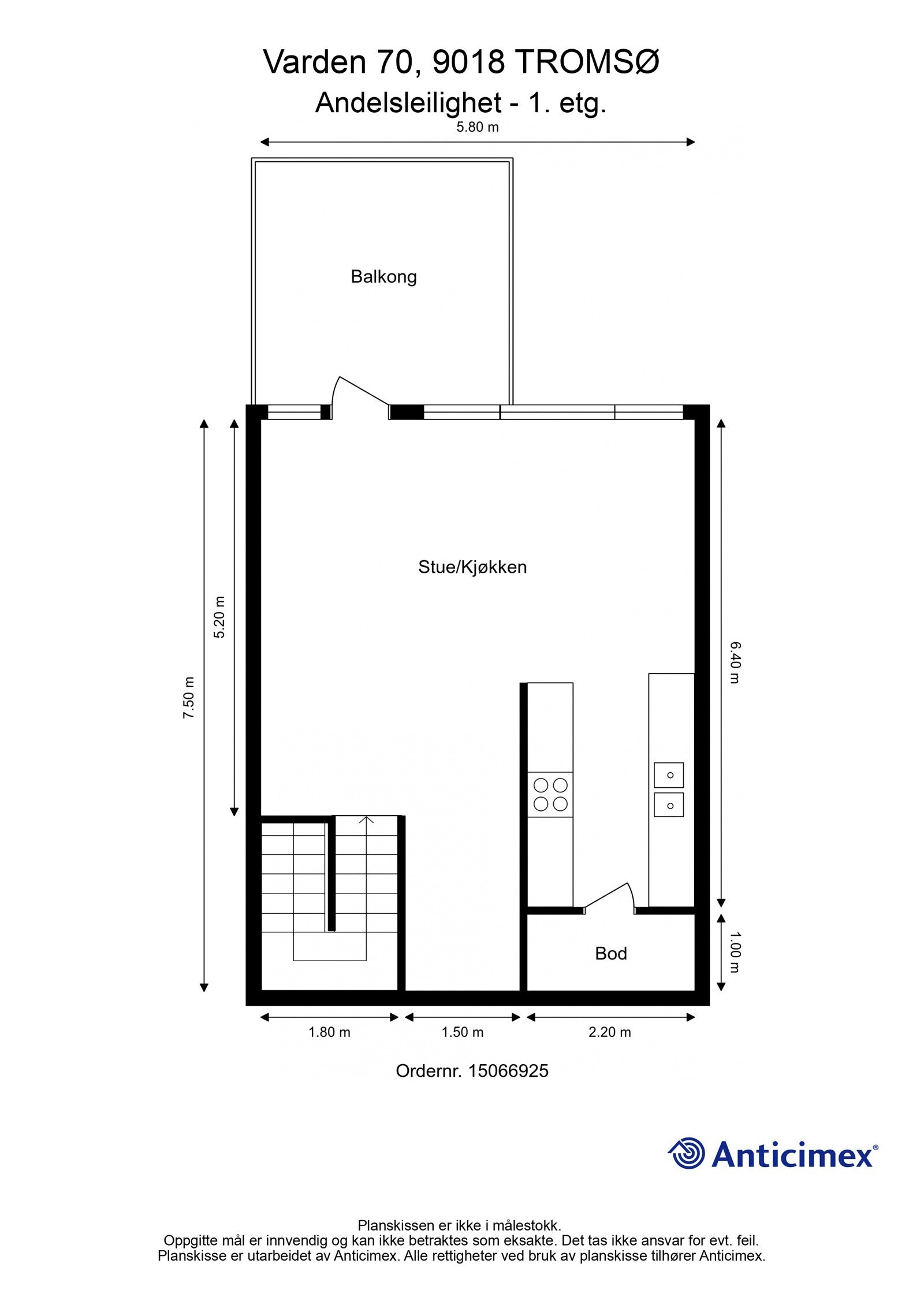 Plantegning - 2. etasje Galleribilde