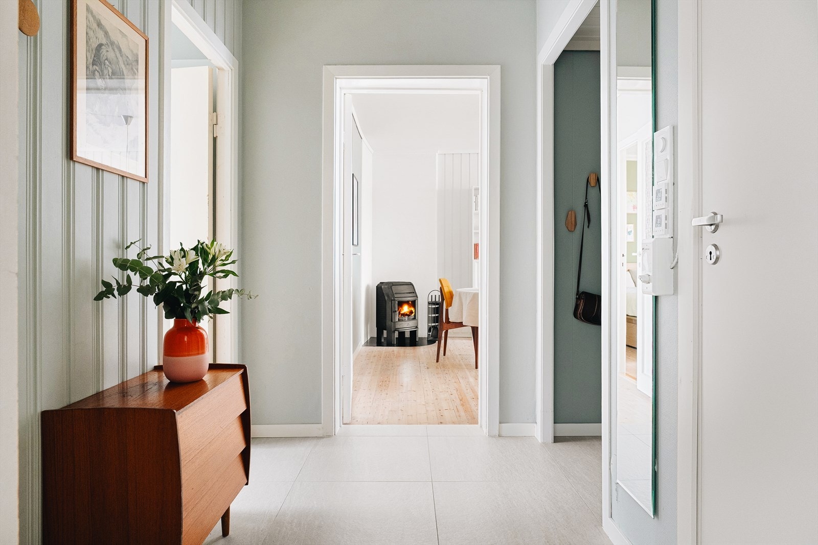 Fliser med varmekabler Galleribilde
