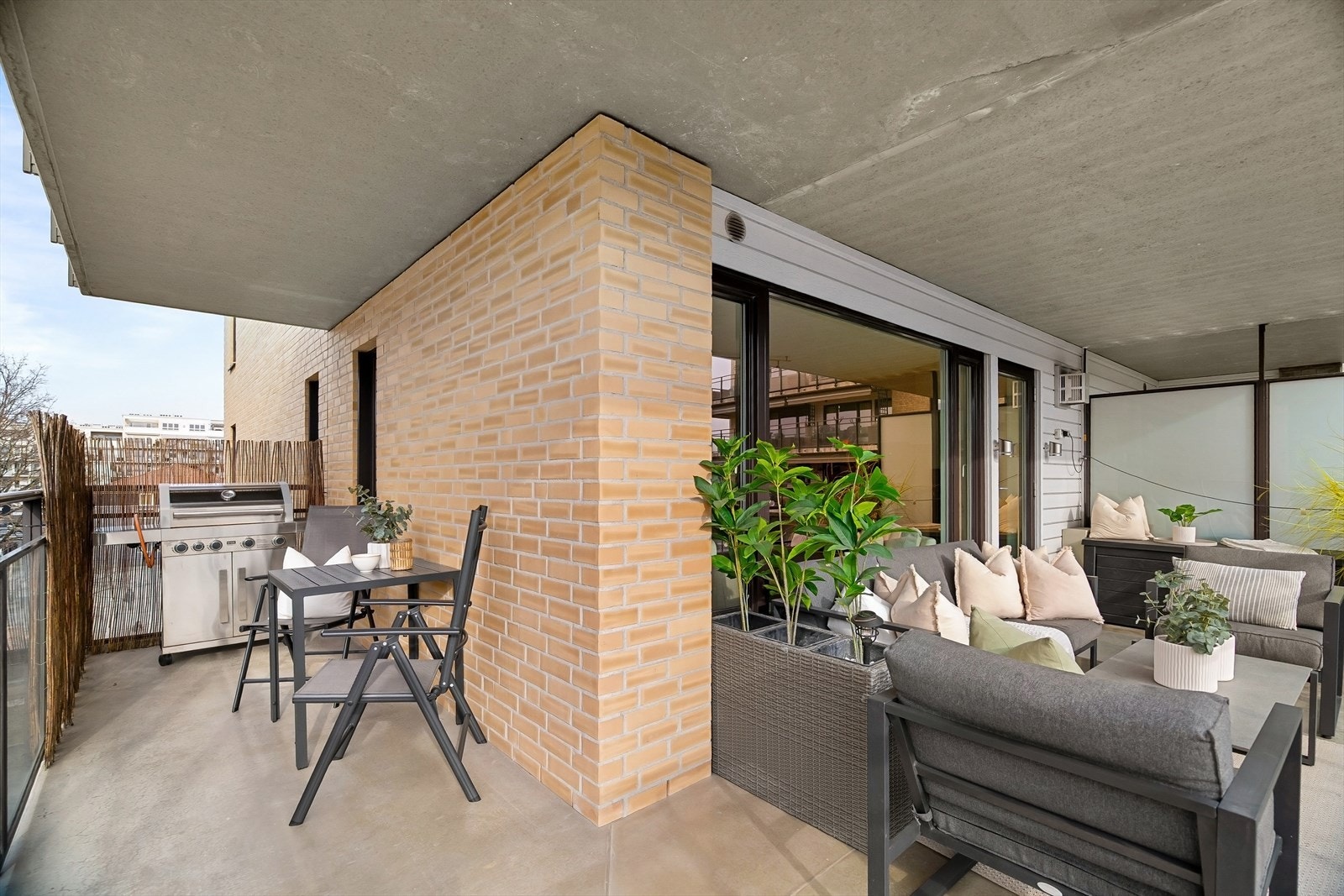 Balkongen er sør/vestvendt Galleribilde