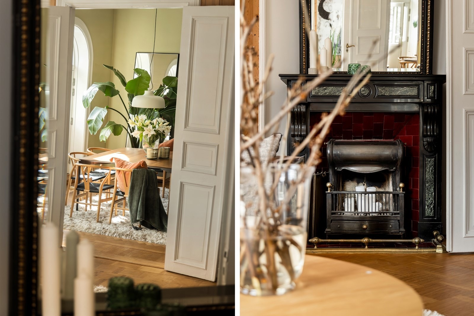 En gammel koksovn ved inngangspartiet tilfører sjarm, og store, buede vindusposter slipper inn rikelig med naturlig lys. Koksovn er ikke i bruk. Galleribilde