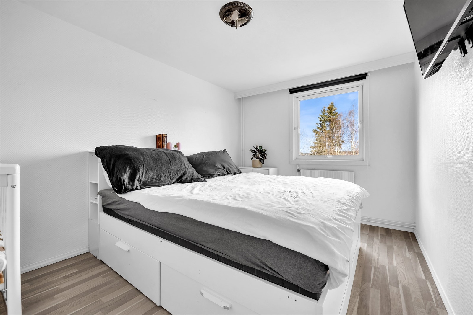 Leiligheten byr på to gode soverom. Galleribilde