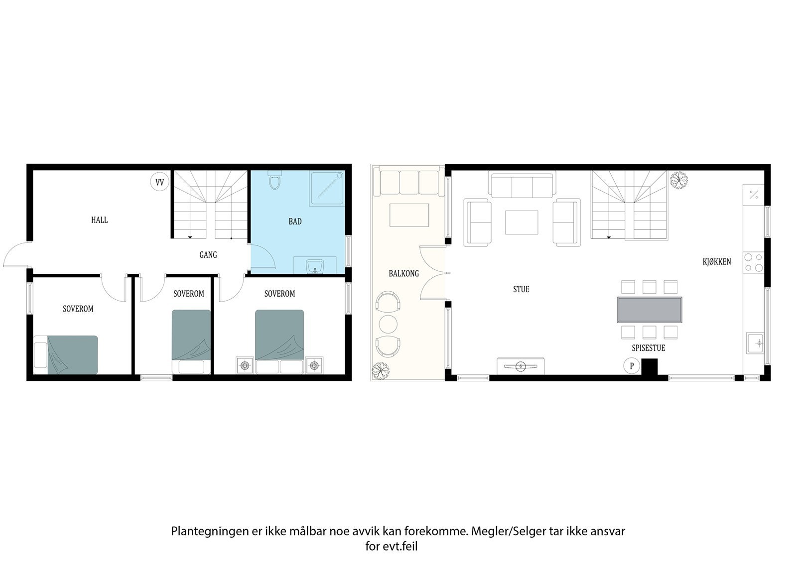 Plantegning - Ikke målbar Galleribilde