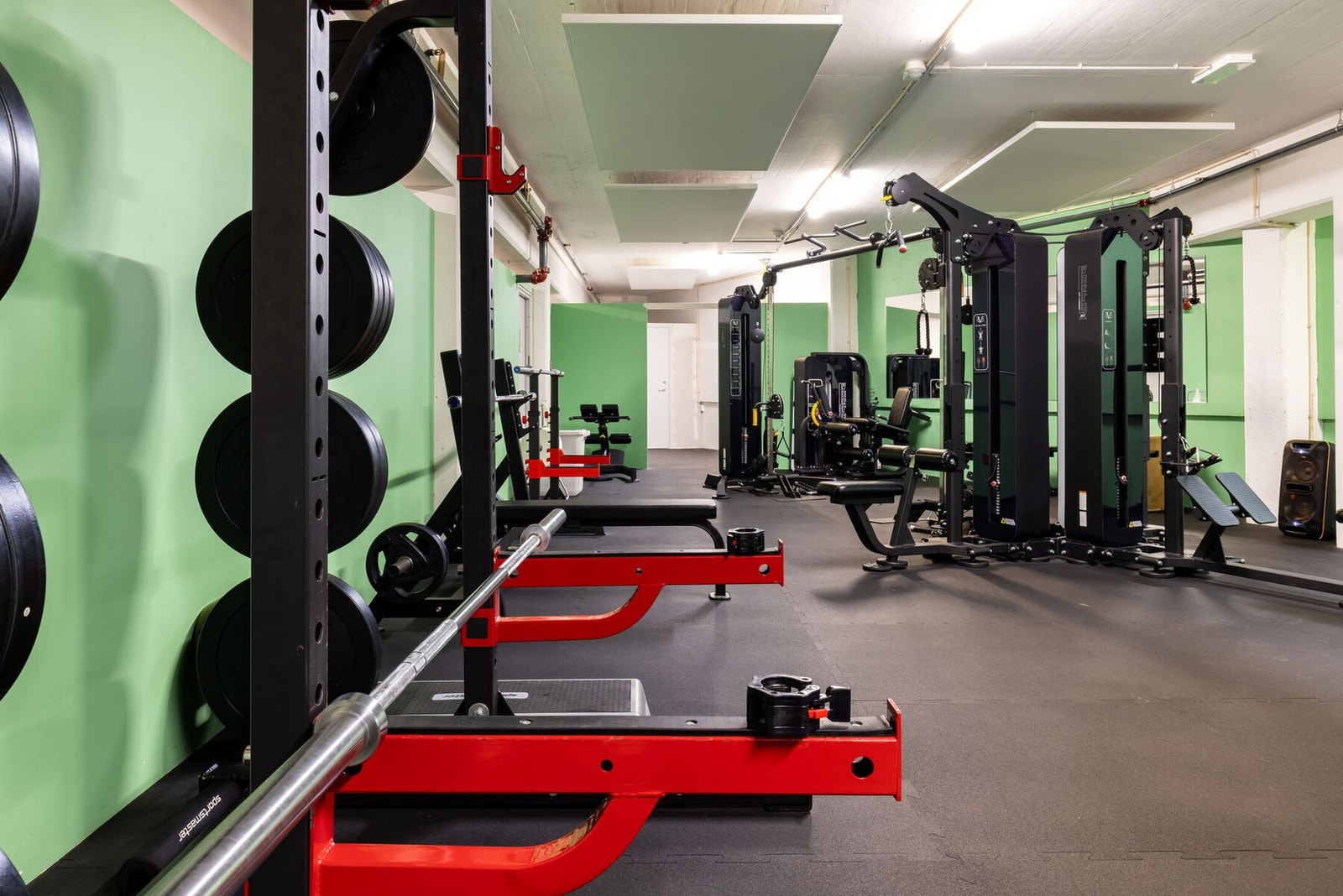 Flott felles treningsrom i borettslaget som kan benyttes for en billig årspris. Galleribilde