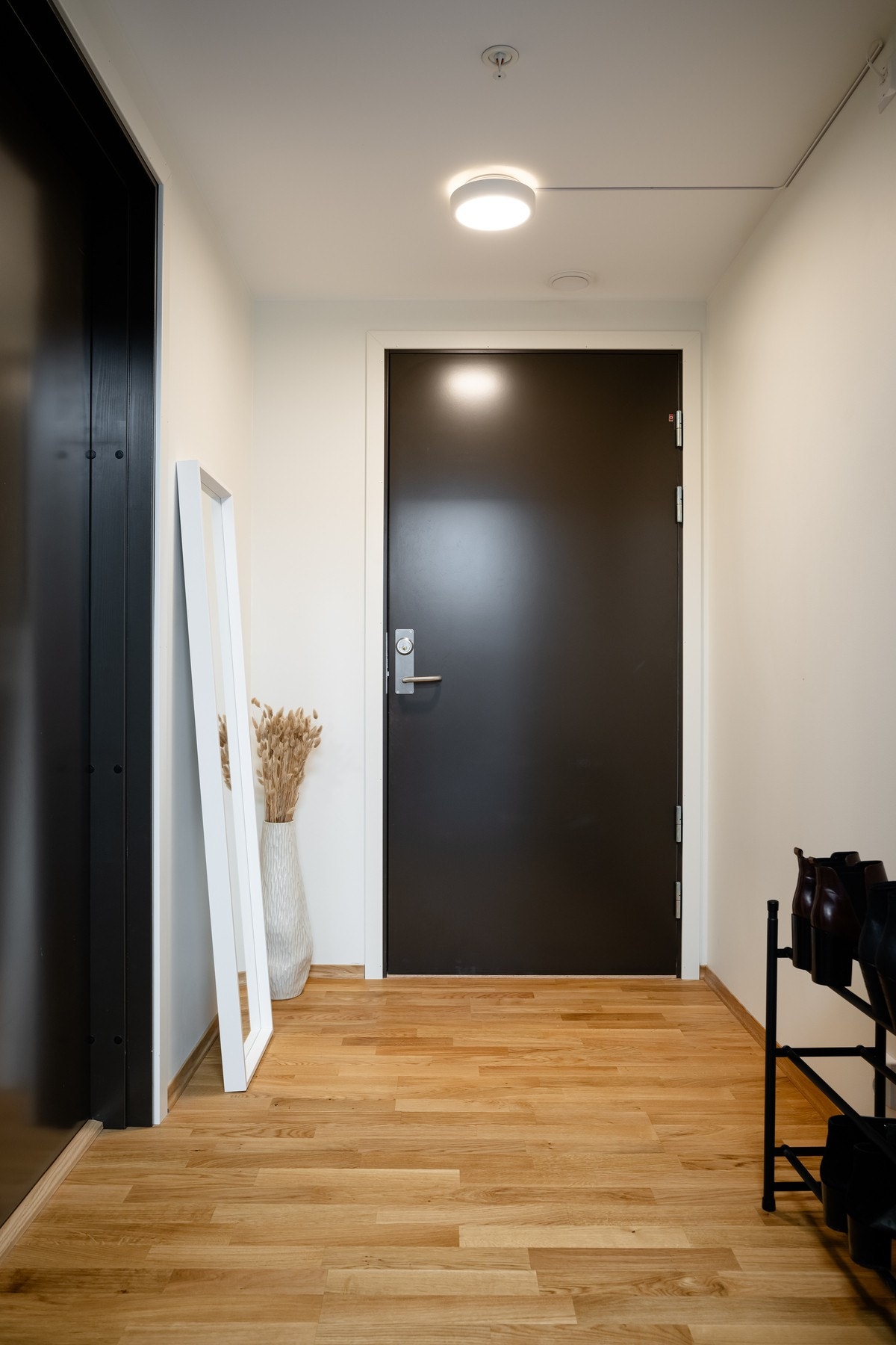 Felles entré med adkomst til hybeldel og hoveddel. Galleribilde