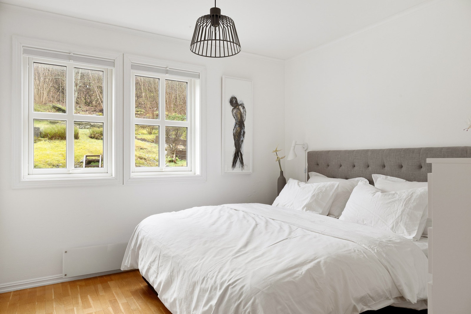 Soverom i boligens midterste etasje. Galleribilde