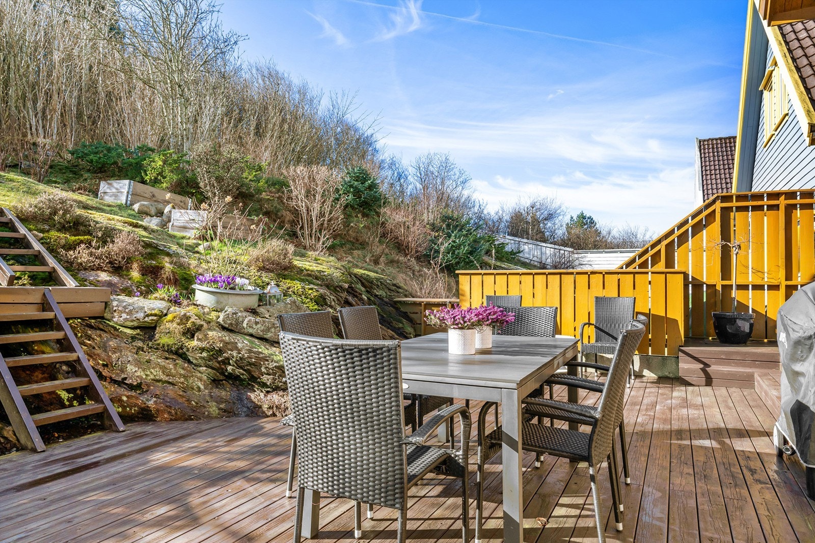 Uteområdet. Galleribilde