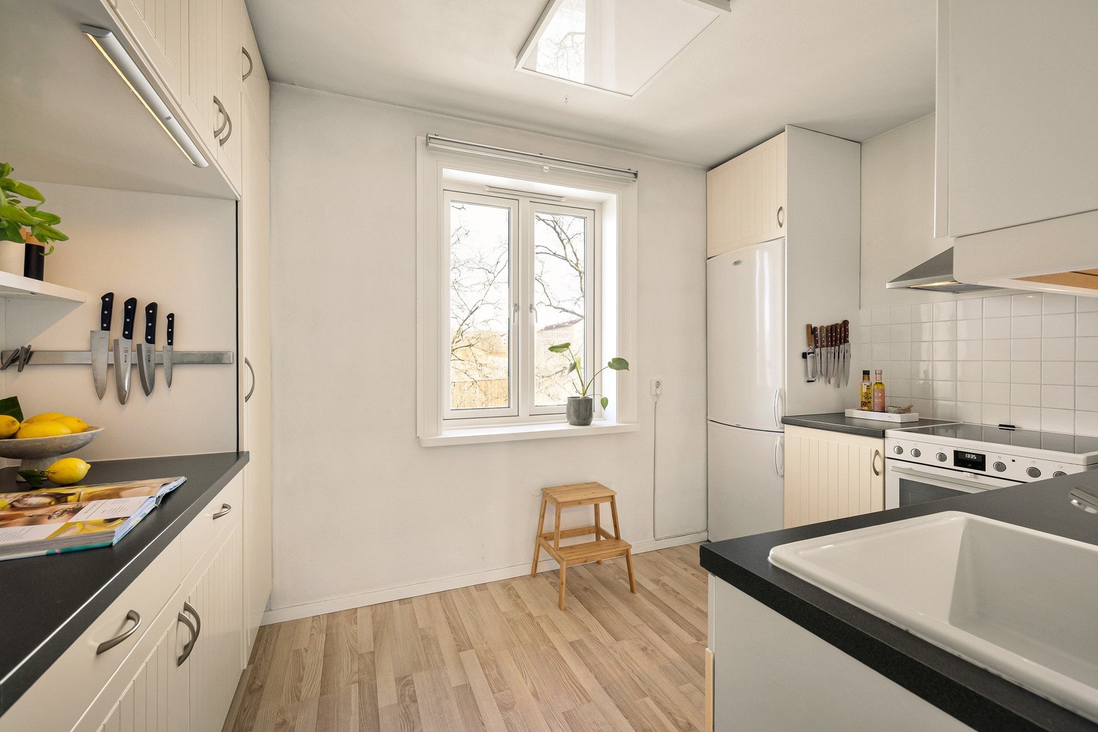 La oss ta en titt på det store kjøkkenet. Galleribilde