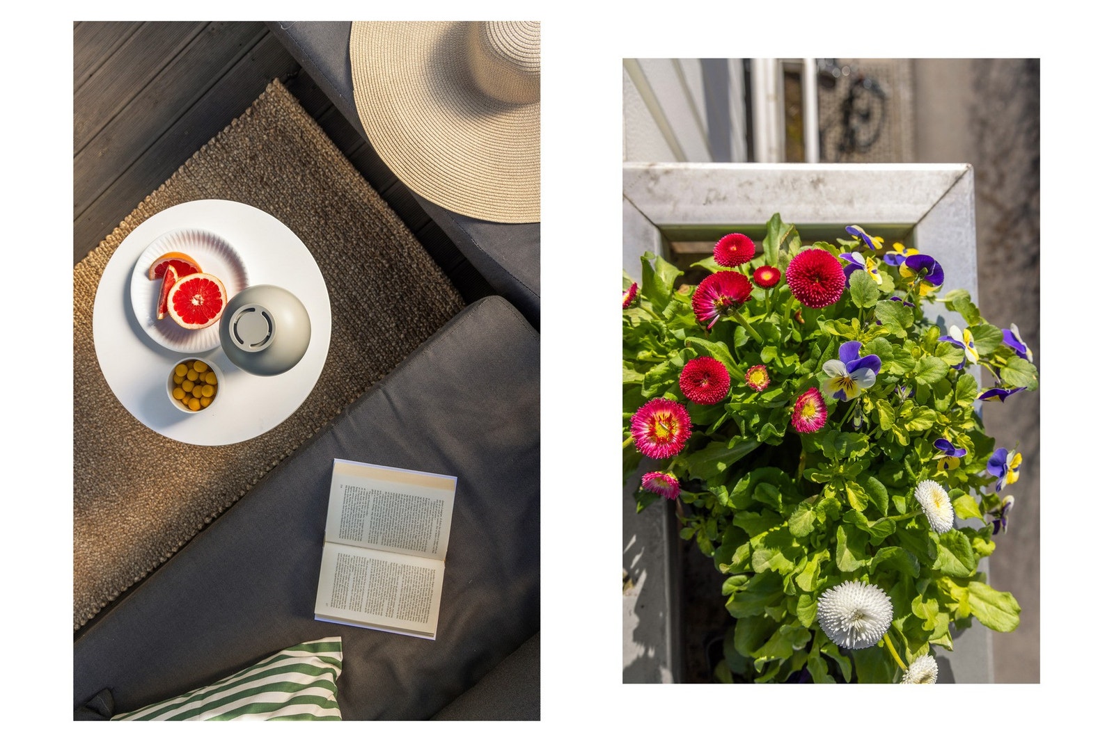 Det er lagt nye terrassebord på gulvet her, hvilket oppleves som godt å stå på. Galleribilde