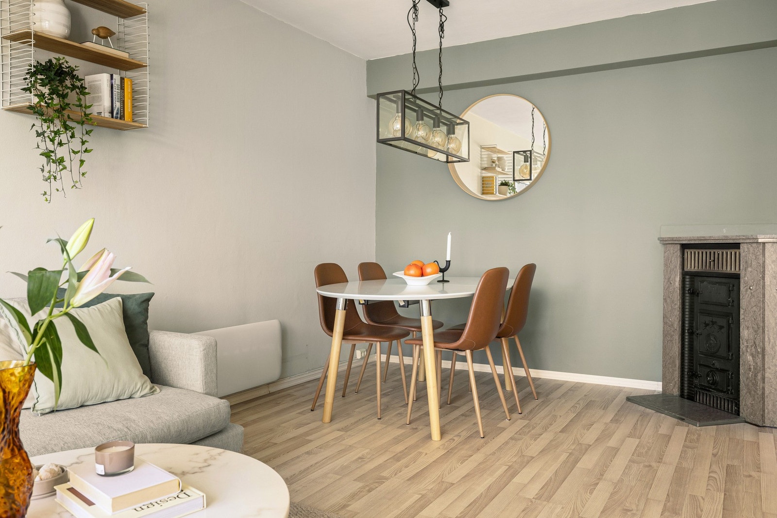 Fibernett og TV er inkludert i de månedlige fellesutgiftene. Galleribilde