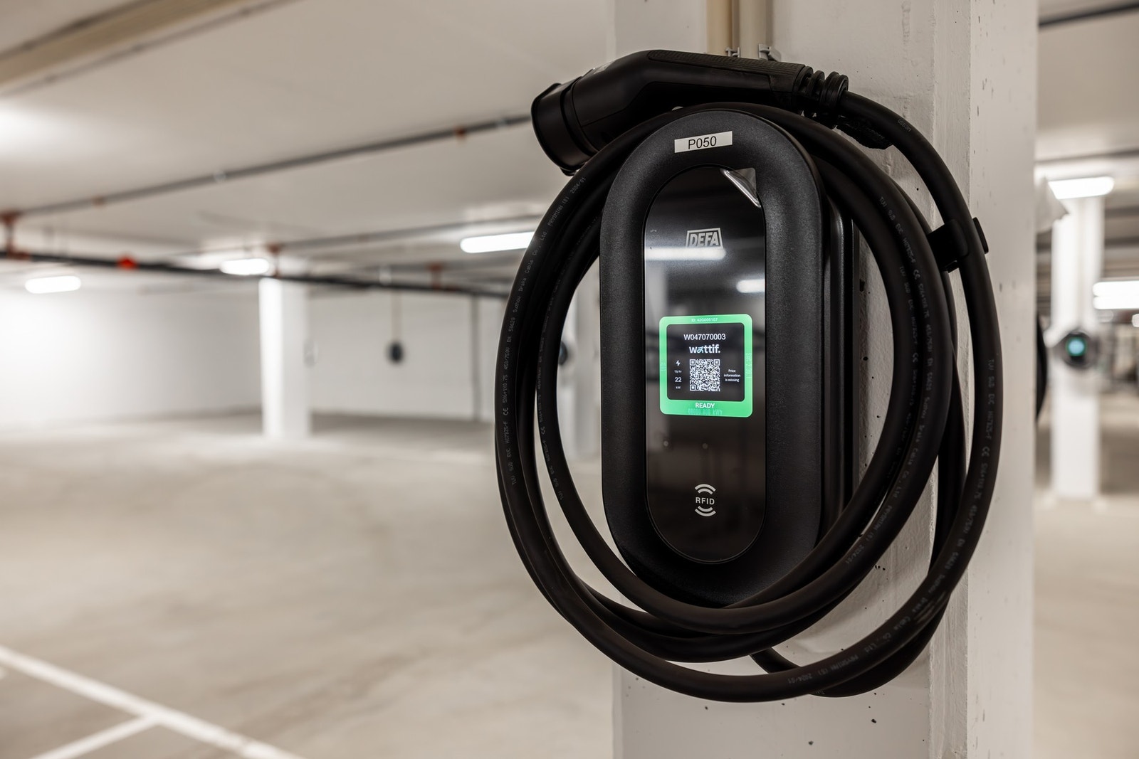 Lader er montert. Galleribilde