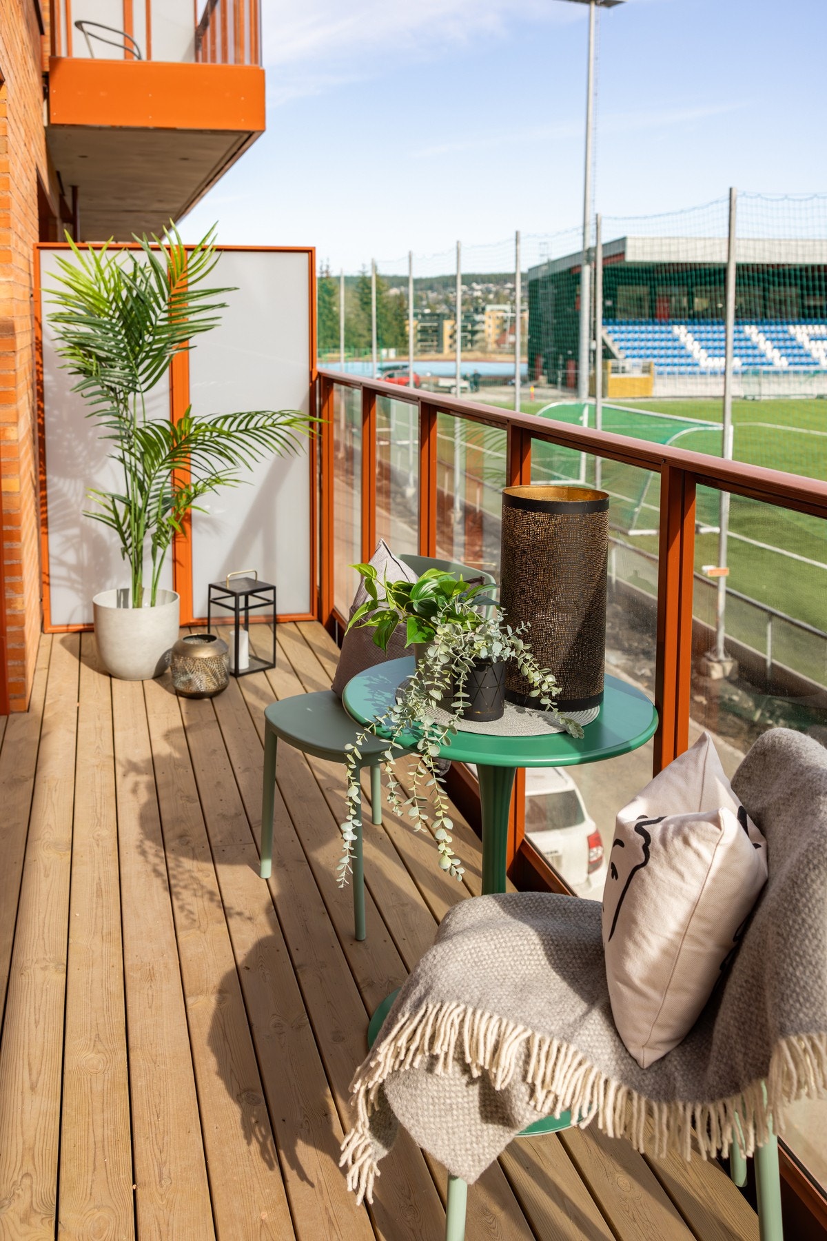 Også her er det plass til en sittegruppe. Galleribilde