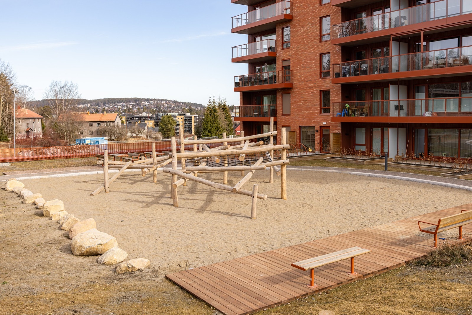 I Rolvsrud Arena vil både store og små beboere trives. Galleribilde