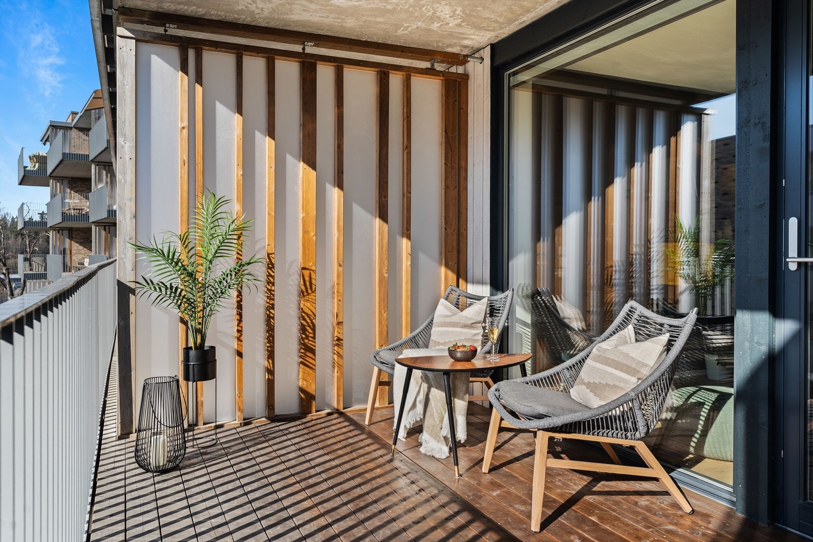 Her kan man nyte gode sommerdager. Galleribilde