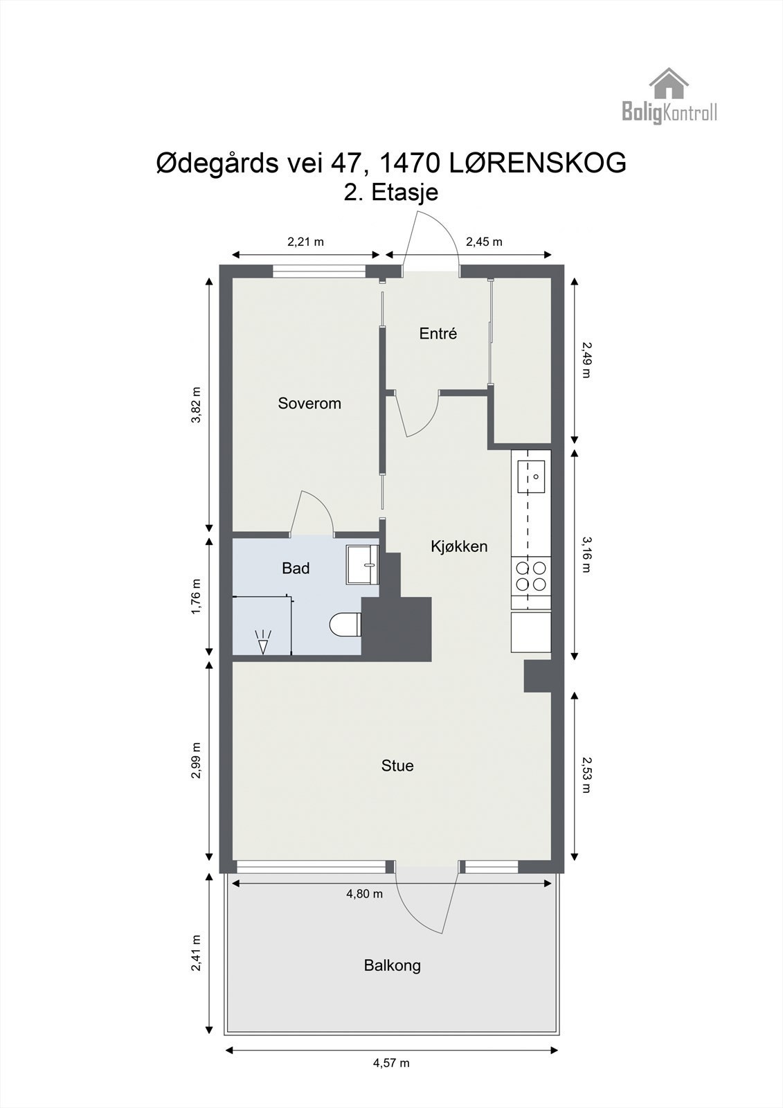 Plantegning. Galleribilde