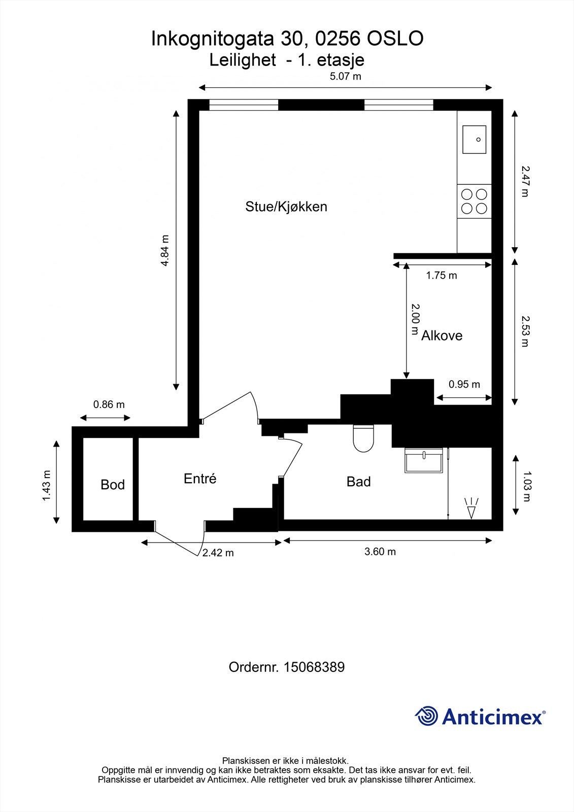 Plantegning Galleribilde